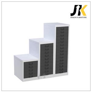 Armoire de rangement en métal personnalisée à 15 tiroirs Bureau à domicile Hôpital extérieur Classeur à tiroirs multicouches en acier - Product Image 6