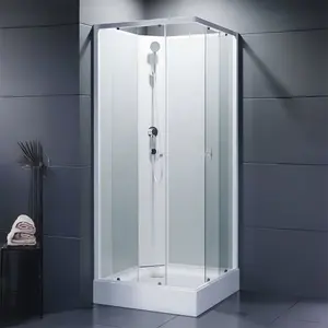 Oumeiga Square Shower Cabin 80*80 Self Contained Shower Cubicles Pods For Sale