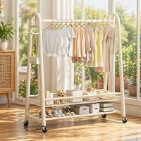 Porte-manteau très robuste 2026 en promotion – Séchoir à vêtements d'intérieur pour salon et chambre