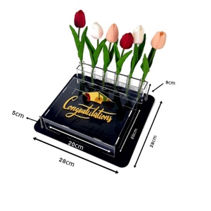 Best Selling Personalized Custom <b>Clear</b> Acrylic Graduation <b>Gift</b> <b>Box</b> Polished Surface 3mm Thickness for Custom Logo USA Origin - Product Image 6