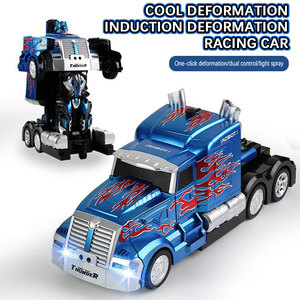 <span class=keywords><strong>Auto</strong></span> RC Elettrica Trasformabile 1:12, Robot con Sensore di Gesti, Illuminazione e Spruzzo, <span class=keywords><strong>Camion</strong></span> Vintage Telecomandato - Product Image 3
