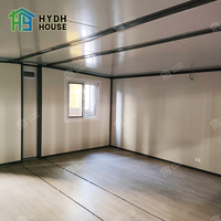 Maison préfabriquée en conteneur de 40 pieds avec maison en conteneur extensible de 3 chambres à coucher pour un usage domestique