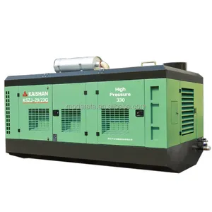 Watr Well Drilling Rig Mining Diesel Engine Screw Air Compressor For Water Well Drilling Rig