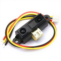 Capteur de distance infrarouge GP2Y0A21YK0F 10-80cm, module de détection de portée IR GP2Y0A21 avec fils