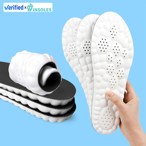 Semelles Confort Sport 4D avec Mousse à Mémoire de Forme et Amorti en PU, Soutien de la Voûte Plantaire, Inserts Respirants pour Chaussures de Course et de Marche - Product Image 3