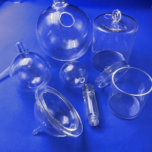 Nhà Máy Tùy Chỉnh 50Ml-500Ml Trong Suốt Phòng Thí Nghiệm Sử Dụng Một Cổ Vòng Dưới Rõ Ràng Thủy Tinh Thạch Anh Flask Cho Phòng Thí Nghiệm - Product Image 4