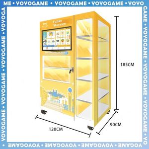 Youyougu Distributeur automatique de boîtes mystères à écran tactile LCD commercial multi-affichage, pour souvenirs touristiques créatifs et culturels, 50 1 - Product Image 3