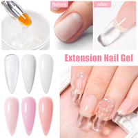 FOUR LILY 20ml Acrylique Extend Nail Gel pour Nail Art Extension Nail Gel Builder Constructor Gel