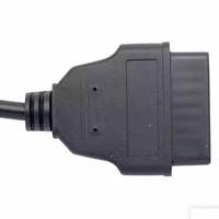 Cable Adaptador de Extensión ELM327 OBD2 de 16 Pines a 20 Pines, 12V, Alta Calidad para Autos