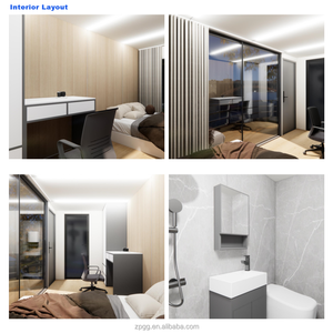 Cabaña Prefabricada Modificada Tipo Apple, Villa Modular Moderna con Estructura de Aluminio, Tamaños Personalizables (20FT/40FT), Diseño Transpirable para <span class=keywords><strong>Hotel</strong></span> - Product Image 4