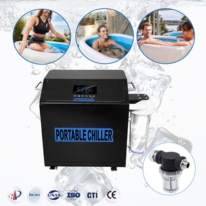 Tragbare aufblasbare Whirlpool 220V Schnell kühlsystem 2 PS 1 PS 0,8 PS Motoren Pumpe Wasserkühler Kühler Eisbad kühler Rückgewinnung - Product Image 1