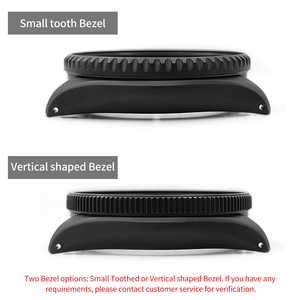 Skx cổ điển đen xem trường hợp 3 O 'đồng hồ cho skx007 009 Matte phù hợp với nh35 nh36 phong trào chương Vòng Bezel chèn caseback Mod phần - Product Image 2