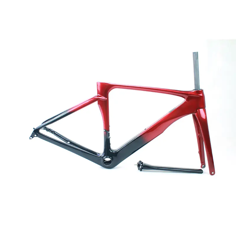 Quadro de bicicleta de carbono t700, quadro de fibra de carbono personalizado com cabo interno