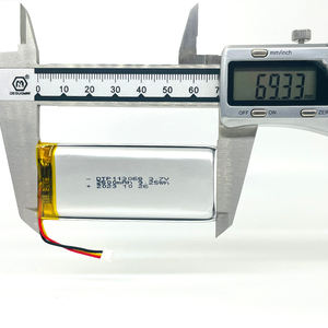Batería de Iones de Litio 113068 de 2500 mAh y 3.7 V, OEM Original de Fábrica, Polímero, Venta al por Mayor, Buena Calidad, Gran Capacidad - Product Image 4