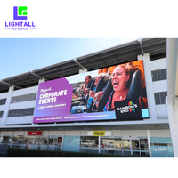 Panneau mural LED IP67 étanche 3D P10mm de haute qualité pour l'affichage numérique de la publicité extérieure à usage externe