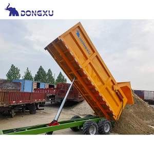 वाहन छोटे फार्म ट्रेलर ट्रैक्टर कृषि टिपर परिवहन बॉक्स मिनी टिप टिपर डंप ट्रेलर 7x14 सेमी ट्रेलर वाहन - Product Image 2