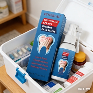 Spray ETHEREAL para el Dolor de Muelas - Alivio Instantáneo del Dolor de Muelas, Dolor de Encías, Irritación de Prótesis Dentales y Aftas, Spray Bucal de 20 ml - Product Image 3
