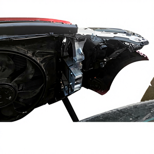 Kit de Carrocería de Auto de <span class=keywords><strong>Segunda</strong></span> <span class=keywords><strong>Mano</strong></span> para <span class=keywords><strong>Mercedes</strong></span>-Benz <span class=keywords><strong>Clase</strong></span> C C180 C300, Corte de Nariz, Labio de Parachoques Delantero, Faros Delanteros, Reemplazo de Parachoques - Product Image 5