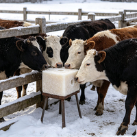 Emballage neutre d'exportation en plastique intérieur et tissé extérieur, origine Shandong Chine, pour sel alimentaire pour animaux de ferme et bétail