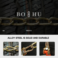 Cadenas de Nieve de Emergencia para Automóviles BOHU, Cadenas de Seguridad para Ruedas de Automóviles, Camiones y Tractores