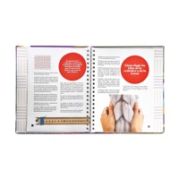Kitap Baskı Hizmeti Özel Gizli Spiral Ciltli Kitap Baskısı Sert Kapaklı