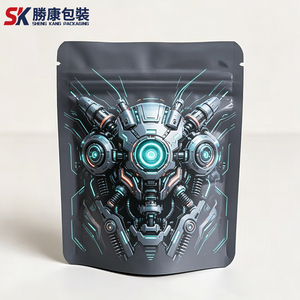 custom printing 3.5 Gram Resealable Mylar Storage Bags Printed Stand Up Packaging <b>Pouches</b> - Product Image 1