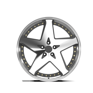 Rines de aleación forjados de dos piezas y cinco radios para autos de pasajeros, 20x10 21x12 PCD 5x114.3, para <span class=keywords><strong>Ferrari</strong></span> <span class=keywords><strong>FF</strong></span> <span class=keywords><strong>V12</strong></span> 2013 - Product Image 4