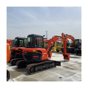 รถขุดขนาดเล็ก Kubota U55-4 ยอดขายดีที่สุด น้ำหนัก 5.5 ตัน รถขุดมือสอง Kubota KXU55 รถขุดตีนตะขาบ - Product Image 1