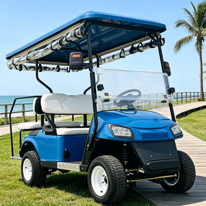 Carrito <span class=keywords><strong>de</strong></span> Golf Eléctrico <span class=keywords><strong>de</strong></span> 4 Plazas Personalizado con Kit <span class=keywords><strong>de</strong></span> Reparación <span class=keywords><strong>de</strong></span> Divots para Campos <span class=keywords><strong>de</strong></span> Golf - Product Image 1