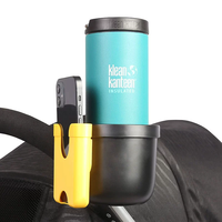Portavasos 2 en 1 para Cochecito con Soporte para Teléfono, Portavasos Universal para Cochecito de Bebé