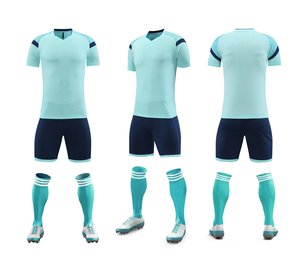 Großhandel Custom Football Practice Trikots Full Soccer Kits Herren Vintage Soccer <span class=keywords><strong>Jersey</strong></span> - Product Image 5