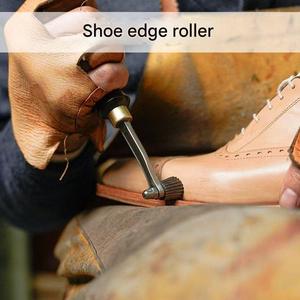 Herramientas para Artesanía en Cuero, Calzado y Reparación de Zapatos: Rodillo para Suelas de Zapatos con Patrón Eva, Máquina para Estampado y Rodillado de Bordes de Zapatos, Herramientas Manuales para Suelas - Product Image 1