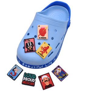 Charmes de chaussures mexicains HY <span class=keywords><strong>El</strong></span> Boogeyman, PVC pour adultes, décorations de chaussures de dessin animé mignonnes, cadeaux en gros pour hommes, femmes, filles, garçons, enfants - Product Image 2