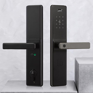 Aluminum Security Combination <strong>Portable</strong> Intelligent Safety Electronic Card Digital Biometric Fingerprint Tuya Smart Door <strong>Locks</strong> - Product Image 6