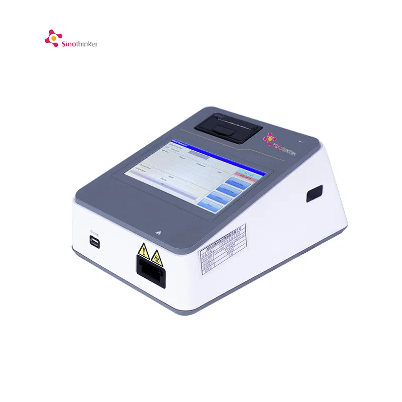 Plus Top Touch Screen Immunofluorescence Quantitative Analyzer Hormones Analyzer Poct Immunoassay Analyzer