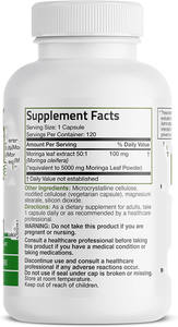 नीम निजी लेबल मोरिंगा पत्ती नरम जेल कैप्सूल मुर्ंगा निकालने का पाउडर गर्भवती महिलाओं के लिए नहीं - Product Image 2