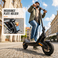 Trottinette électrique AURORIDE ES-N8 pliable, étanche, longue autonomie 60-80 km, moteur sans balais, déverrouillage intelligent par application, double suspension
