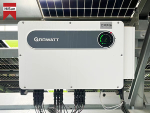 Sistema de Paneles Solares Hisun de 100kw, 150kw, 250kw, Precio del Sistema Solar Conectado a la Red de 500kw con Growatt para Uso Comercial - Product Image 4