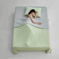 Nouvelle Couette d'Été Magique Effet Glacé 2026, Tissu Haut de Gamme 170g, Double Face, Rafraîchissante, Absorbant l'Humidité et Respirante
