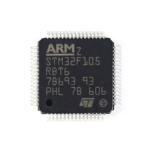 HXC STM32F105RBT6 ของแท้ใหม่ BOM ครบวงจร ชิ้นส่วนอิเล็กทรอนิกส์และชิป IC ยี่ห้อแท้ STM32F105 STM32F105RBT6 - Product Image 1