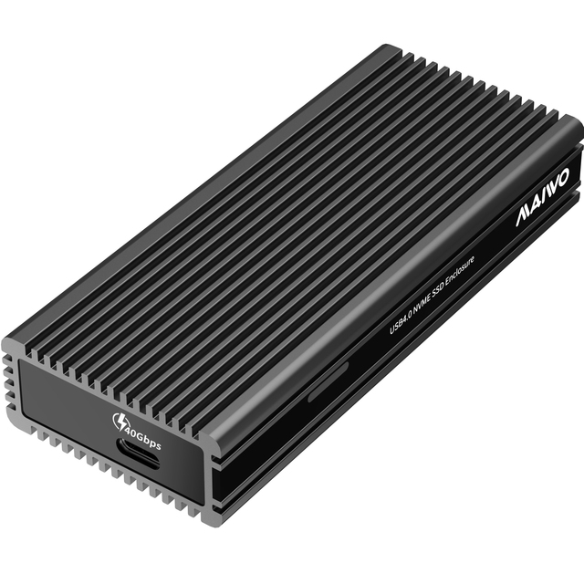 MAIWO Aluminum NVMe M.2 SSD Enclosure Case USB40 Type C Case with 40Gbps HDD Case