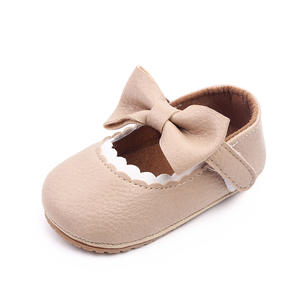 2022 Mode Pu Lederen Meisjes <span class=keywords><strong>Baby</strong></span> Casual Prinses Pu Schoenen Tpr Zool Haak En Lus Eerste <span class=keywords><strong>Walker</strong></span> <span class=keywords><strong>Baby</strong></span> Schoenen - Product Image 5
