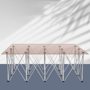Wholesale Customizable High Quality Modern Outdoor <strong>Folding</strong> Thickened Stainless Steel Spider Leg <strong>Workbench</strong> - Product Image 1
