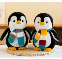 Jouets en peluche mignons en polyester pour animaux de compagnie : pingouin, lapin, ours en peluche – Adorables récompenses pour machines à griffes, cadeaux pour enfants