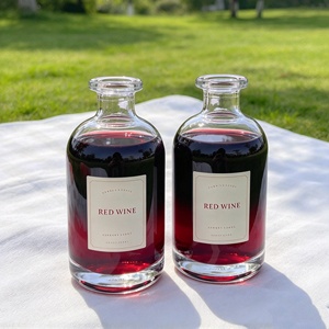 <span class=keywords><strong>Botella</strong></span> <span class=keywords><strong>de</strong></span> Vidrio Reciclable Personalizable <span class=keywords><strong>de</strong></span> Grado Alimenticio con Sellado Hermético para Vino Tinto, Brandy, Vodka, <span class=keywords><strong>Whisky</strong></span> con <span class=keywords><strong>Etiqueta</strong></span> Personalizada - Product Image 3