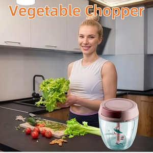 Oferta Especial: Picadora Manual Multifuncional de Alimentos para Niños, Verduras y Frutas, 900 ml - Product Image 2