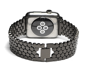 Correa de Reloj de Metal Inteligente de Lujo Barata de Fábrica RYB para <span class=keywords><strong>Apple</strong></span> <span class=keywords><strong>Watch</strong></span>, Correa de Acero Inoxidable de 44 mm, 42 mm, 40 mm, 38 mm - Product Image 6