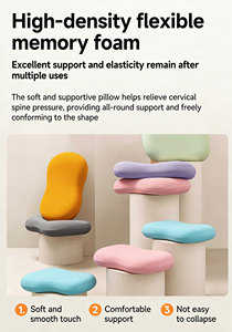 <span class=keywords><strong>Oreiller</strong></span> en mousse à mémoire <span class=keywords><strong>de</strong></span> <span class=keywords><strong>forme</strong></span> en <span class=keywords><strong>forme</strong></span> <span class=keywords><strong>de</strong></span> <span class=keywords><strong>ventre</strong></span> <span class=keywords><strong>de</strong></span> chat pour le sommeil, protection cervicale douce et confortable, soulagement <span class=keywords><strong>de</strong></span> la douleur – Offre Spéciale - Product Image 5