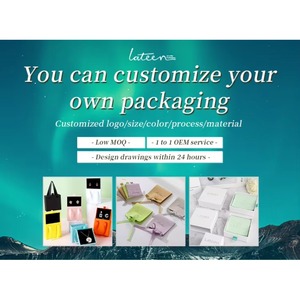 Boîte cadeau pour bijoux, service tout-en-un, boîte en papier, pochettes en microfibre bleues, boîte cadeau magnétique pliable de luxe - Product Image 6