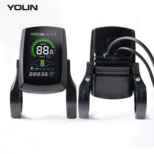 Pantalla LCD para Bicicleta Eléctrica YL-80C-C, Pantalla a Color <span class=keywords><strong>VA</strong></span> <span class=keywords><strong>de</strong></span> 3.0 Pulgadas, 36V 48V, Protocolo UART, IP65, Resistente al Agua, Accesorios para Bicicleta Eléctrica - Product Image 1